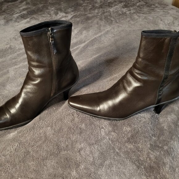 PRADA Boots Size 40 / US 10 Brown - Picture 3 of 10